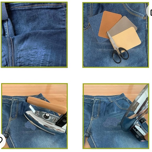 iron-on fabric patches - Picture 3 of 3